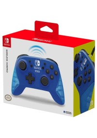 Manette Pro Controller Sans-Fil Pour Nintendo Switch Par Hori - Bleue